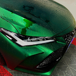 <span class=keywords><strong>Film</strong></span> de covering automobile PET Plaqué Vert <span class=keywords><strong>Venom</strong></span>, Vinyle Adhésif Changeant de Couleur, Autocollants de Voiture, <span class=keywords><strong>Film</strong></span> de Protection Automobile à Libération d'Air - Product Image 3