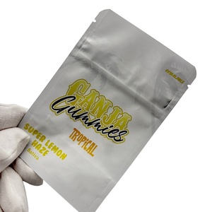 Biểu tượng tùy chỉnh <span class=keywords><strong>Ziplock</strong></span> <span class=keywords><strong>Bopp</strong></span> túi với cửa sổ rõ ràng mùi bằng chứng bao bì thực phẩm túi nhựa CR Mylar <span class=keywords><strong>Ziplock</strong></span> Túi - Product Image 4