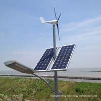 Éolienne compacte 400W 12V/24V - Hybride éolien-solaire pour usage domestique et professionnel (surveillance, pêcheurs et pêcheurs itinérants)