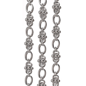 Cadena de Joyería Permanente Elegante de 80 Pulgadas/Rollo, Cadena de Acero Inoxidable para Collares, Pulseras, Prendas de Vestir y Adornos, Cadena para Manualidades - Product Image 2