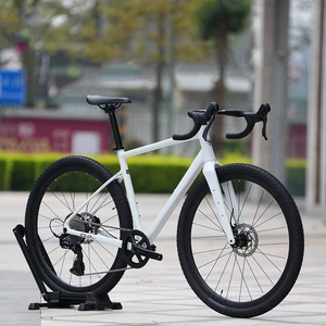 <span class=keywords><strong>Bicicleta</strong></span> de Carretera y Grava de Aluminio de 12 Velocidades con Frenos de Disco Hidráulicos, Ruedas 700c, Pedales Ordinarios, <span class=keywords><strong>Bicicleta</strong></span> de Aventura para Hombres y Mujeres - Product Image 2
