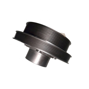 พูลเลย์เพลาข้อเหวี่ยง VG1246020020 สำหรับรถบรรทุกซิโนทรัค HOWO A7 รถพ่วงกึ่งพ่วง รถดัมพ์ <span class=keywords><strong>เครื่อง</strong></span>ยนต์ D12 ล้อช่วยแรง <span class=keywords><strong>สายพาน</strong></span>ด้าน<span class=keywords><strong>หน้า</strong></span> พูลเลย์เพลาข้อเหวี่ยง - Product Image 1