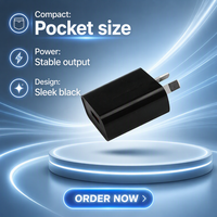 Adaptateur de voyage USB 18W QC3.0 à charge rapide, 5V3A, prise USB AU EU US UK, chargeur rapide pour téléphone portable