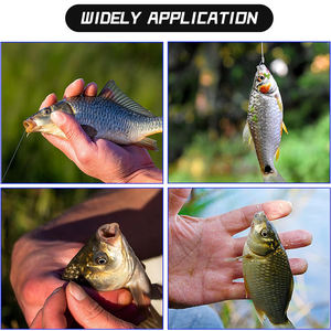 Anzuelos de Pesca KONA 3X Strong de Acero con Alto Contenido de Carbono, Anticorrosión, Vástago Recto y Curvatura Resistente para Pesca de Carpa con Mosca - Product Image 5