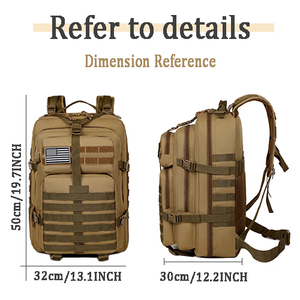 Per escursioni in campeggio avventure alpinistiche grande capacità multifunzionale all'aperto borsa <span class=keywords><strong>da</strong></span> <span class=keywords><strong>viaggio</strong></span> <span class=keywords><strong>zaino</strong></span> tattico - Product Image 4