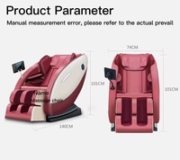 Chaise de massage thaïlandaise extensible de luxe No Gravity Best Korea à bas prix en vente