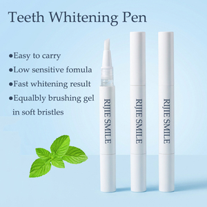 Kit Sbiancante per Denti con 32 LED Approvato CE, Gel Senza Perossido, Ricaricabile Wireless, Confezione Regalo di Lusso, Uso Domestico Sicuro RIJIE <span class=keywords><strong>SMILE</strong></span> - Product Image 4