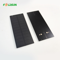 Panel Solar PERC PET Ultrafino No Estándar de Alta Eficiencia, Voltaje y Tamaño Personalizados para Nodo IoT Exterior