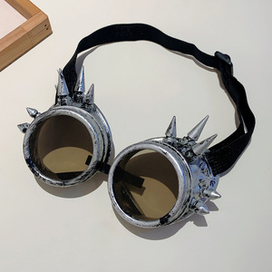 แว่นกันแดดแฟชั่นสำหรับผู้ชายและผู้หญิง, แว่นตาแนวสตีมพังค์ - Product Image 6