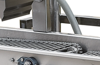 Machine industrielle à saupoudrer de chocolat, équipement de décoration et de glaçage pour ligne de production de boulangerie