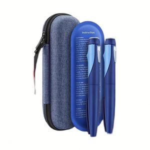 Insulin Pen Cooler <b>Bag</b> 2 Ice Packs TSA Approved Waterproof Eco-Friendly Portable EVA Oxford <b>Mini</b> Travel Case with Zipper Closure - Product Image 1