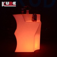 Bancone Bar LED Wireless con 16 Colori RGB, Fornitura Cinese, Arredamento Bar Illuminato per Esterni, Bancone Bar LED per Caffè