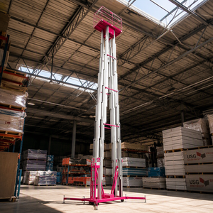 Plateforme élévatrice industrielle à 4 mât pour couloirs étroits - Product Image 1