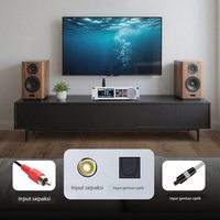 BRZHIFI SU8S HIFI Dekoder Kulaklık Amplifikatörü AK4493 Çok Fonksiyonlu USB Flash Sürücü Çalar DAC Amplifikatör