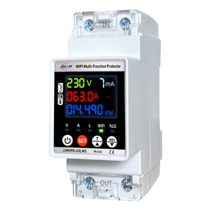 Jiuji มิเตอร์วัดพลังงาน220V AC 63A สมาร์ท WiFi รั่วซึม - Product Image 6