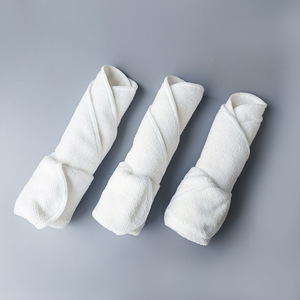 White <b>Small</b> Square Towel 38x45 Cm Thickened Lint Free For Wine Glass Cleaning <b>Bar</b> Tools - Product Image 4