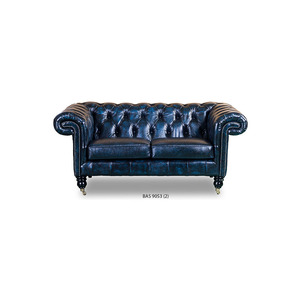 Chesterfield <b>Sofa</b> BAS 9053A Living Room <b>Set</b> Classical Modern Genuine Leather Luxurious Elegant High Durability <b>3</b>+<b>2</b>+<b>1</b> Malaysia - Product Image 1