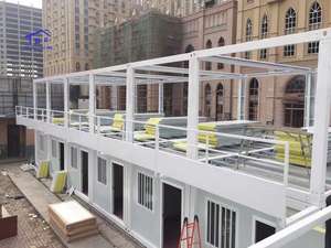 Casas Prefabricadas Portátiles, Hotel Cápsula, 2 Dormitorios, Edificio de Oficinas Modular de 20 Pies, Casa Contenedor, Dormitorio Contenedor - Product Image 2