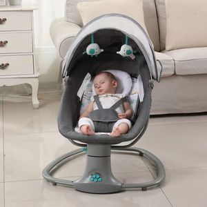 Chaise berçante électrique pour bébé Mastela, Bluetooth, balançoire automatique, inclinable, pliable, avec télécommande, apaisante pour les nouveau-nés de 0 à 24 mois - Product Image 1