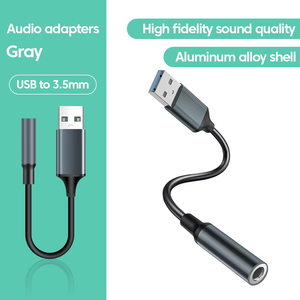 Usine <span class=keywords><strong>USB</strong></span> à 3.5mm <span class=keywords><strong>Adaptateur</strong></span> Audio <span class=keywords><strong>USB</strong></span> à 3.5mm <span class=keywords><strong>Casque</strong></span>/Microphone <span class=keywords><strong>USB</strong></span> à 3.5 <span class=keywords><strong>Jack</strong></span> <span class=keywords><strong>Adaptateur</strong></span> Carte Son Stéréo Externe <span class=keywords><strong>pour</strong></span> PC - Product Image 3
