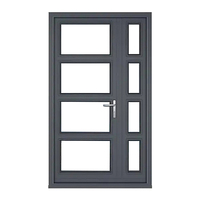 Portes pliantes en aluminium, acier, fer, porte patio pliante pour toilettes publiques avant d'atelier Catalogue de liste de prix