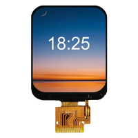 Modul Layar LCD TFT IPS 1,5 Inci Resolusi 240x280 Antarmuka SPI IC Driver NV3030B untuk Perangkat Pintar dan IoT
