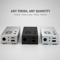 Service de fabrication de tôlerie OEM, boîtier de châssis en acier inoxydable sur mesure pour l'électronique, découpe laser, pliage CNC, soudage