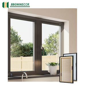 Fenêtre à battant moderne en aluminium Minetal avec design à persiennes orientables, fonction insonorisante, quincaillerie en acier inoxydable - Product Image 4