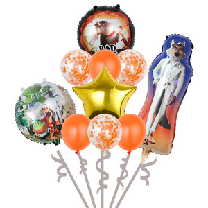 Globos de Papel de Aluminio con Personajes de Dibujos Animados al por Mayor, Juego de Globos de <span class=keywords><strong>los</strong></span> Villanos para Fiestas de Cumpleaños Infantiles - Product Image 5
