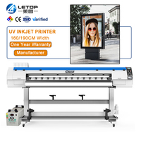 Impresora UV de Gran Formato LETOP 1.6M 1.9M para Impresión de Vinilos y Pancartas en Rollo