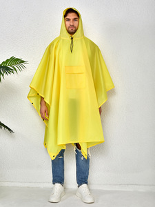 Áo mưa PVC chống thấm nước, chống gió, tiện dụng cho một người, lý tưởng cho cắm trại, đi bộ đường dài, du lịch dành cho người lớn - Product Image 6