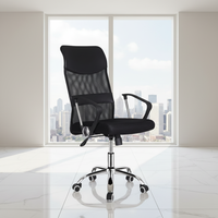 Chaises de direction confortables en maille populaires à vendre en usine chaises de bureau ergonomiques avec accoudoirs