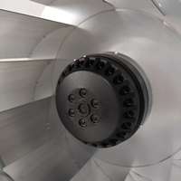Ventilateur d'extraction mural à pales courbées vers l'arrière en acier galvanisé 280*80MM 220/230V 200W pour usage quotidien CE 3C