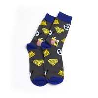 Haute Qualité En Gros Unisexe Crew Chaussettes Coloré Nouveauté Drôle Fantaisie Funky À Motifs Casual Dessin Animé Coton Chaussettes