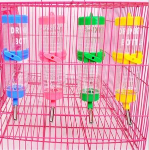 Bebedero de Plástico para Mascotas Pequeñas, Conejos, Cobayas, Hámsteres, Dispensador de Agua Automático, Contenedor Colgante de 80 ml - Product Image 4