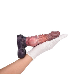 สการ์เล็ตซิน D-46-1 แฟนตาซี ไดโนเสาร์ต่างดาว ดิลโด้ซิลิโคนเสมือนจริง ขนาดใหญ่ หนา 100% กันน้ำ ของเล่นทางเพศสำหรับผู้ใหญ่ ไซส์ S - Product Image 1