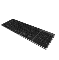 Clavier sans fil AX8200 2.4GHz pour clavier sans noyau mince d'ordinateur portable/PC