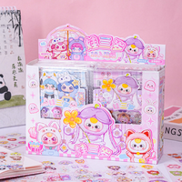 Autocollants personnalisés écologiques en pastel de dessin animé, autocollants adhésifs personnalisés avec logo pour enfants, scrapbooking, bricolage, projets faits main