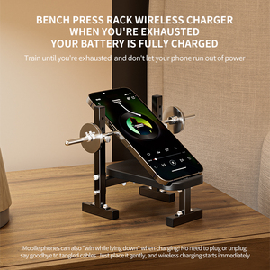 Coldplay Máy Tính Để Bàn Sạc Không Dây 15W Có Thể Điều Chỉnh Chiều Cao Kim Loại Điện Thoại Đứng Hình Tập Thể Dục Băng Ghế Dự Bị Báo Chí Phong Cách Tai Nghe Máy Tính Xách Tay - Product Image 2