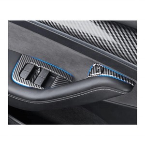 Copertura Adesiva Nera per Pulsante Alzacristallo Anteriore Compatibile con Tesla Model 3 2017-2021 - Product Image 4