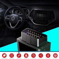 Kraftstoffabschaltungssoftware OBD II Programmierbarer OBD Auto-GPS-Tracker mit Fahrer-ID-Eingabe