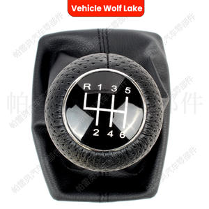 หัวเกียร์รถยนต์ Pareo หุ้มหนัง 6 สปีด สำหรับ Audi A3 S3 8L 8P 2000 2012 ดีไซน์ตามหลักสรีรศาสตร์ - Product Image 3