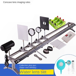Öğrenci Gösterileri İçin Optik Tezgah Büyük Boy Ortaokul Fizik Deney Ekipman Seti Tam Set Işık Ters Yön - Product Image 6