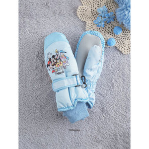 Guanti da sci per bambini blu per amici e famiglia per avventure di sport invernali - Product Image 1