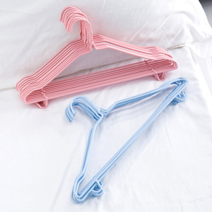 Clothes <b>Hangers</b> 10 Pack Thickened Non Slip Rectangle Hook Type For Clothes Trouser Tie <b>Hanger</b> Home Organizer - Product Image 3