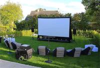 Écran de cinéma gonflable 10m*6m, écran de cinéma gonflable d'extérieur, grand écran de télévision gonflable étanche, cinéma mobile en PVC