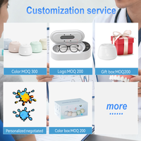 Nettoyeur à ultrasons UV multifonctionnel électrique de bureau pour bijoux et lunettes, OEM/ODM, capacité 400 ml, minuterie numérique, en acier inoxydable