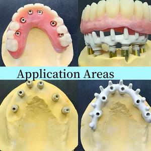 Disques dentaires en polymère plastique PEEK naturel 98 mm CAD CAM pour prothèses dentaires fixes amovibles, couronnes, ponts, utilisation en laboratoire - Product Image 6