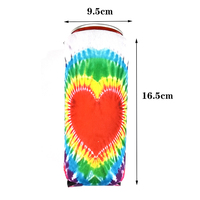 Libra Wholesale – Nouveaux Koozies fins pour canettes de bière de 330 ml, en néoprène 3 mm, imprimés tie-dye, résistants à l'eau, pour canettes de 12 oz (Cola)