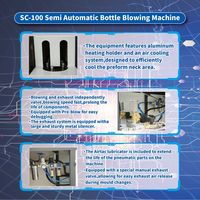 Diseño personalizado Venta caliente Biodegradable Pet Plastic Bottle Making Machine Factory Direct Large Big Bottle Blowing Machine 19l